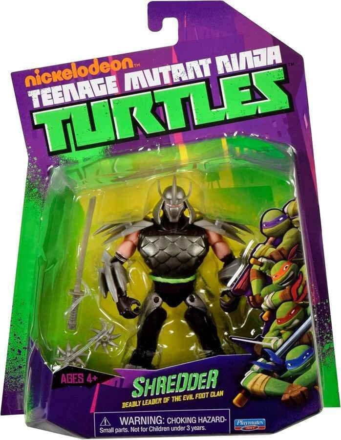 Teenage Mutant Ninja Turtles World of TMNT Action Figure Shredder 11 cm 043377838661