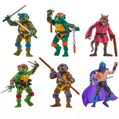 Teenage Mutant Ninja Turtles 6-Pack Action Figures 1988 Remastered heo EU Exclusive  0043377846963