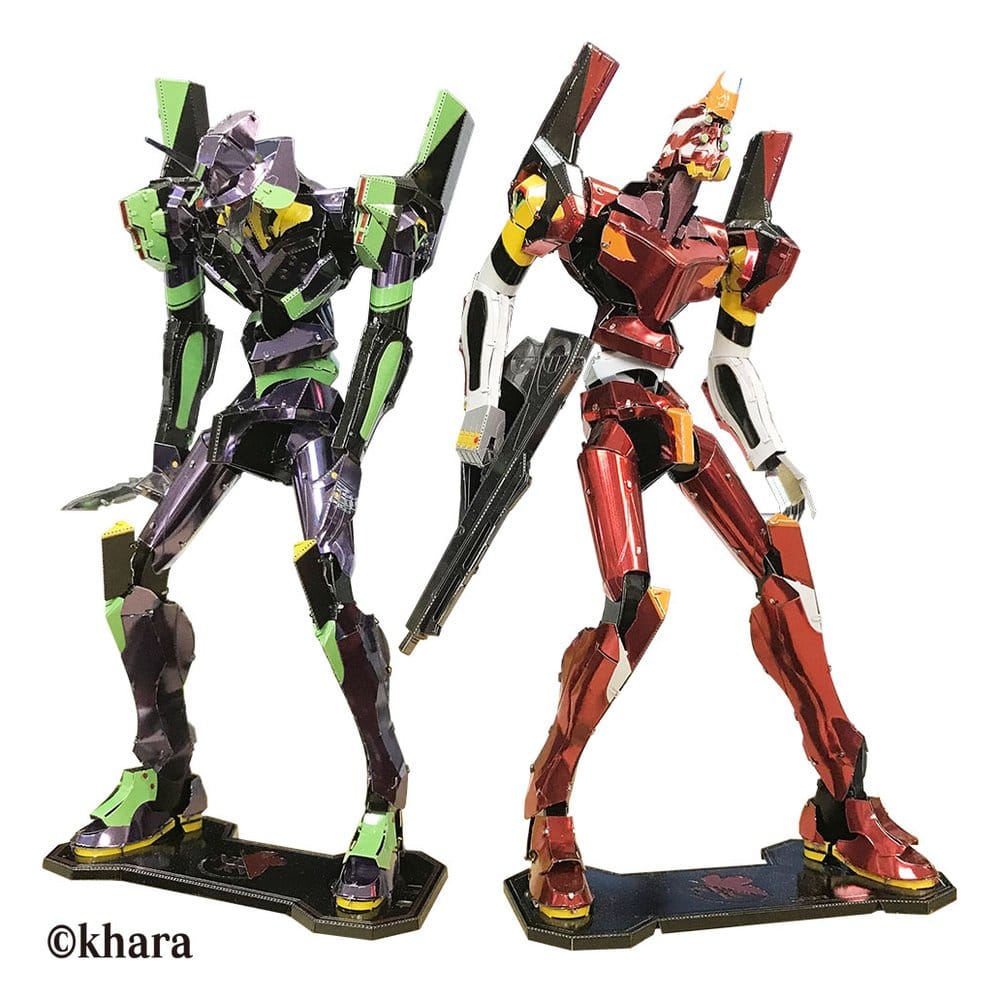 Evangelion Metallic Nano Plastic Model Unit 02 17 cm 4905823220320