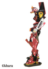 Evangelion Metallic Nano Plastic Model Unit 02 17 cm 4905823220320