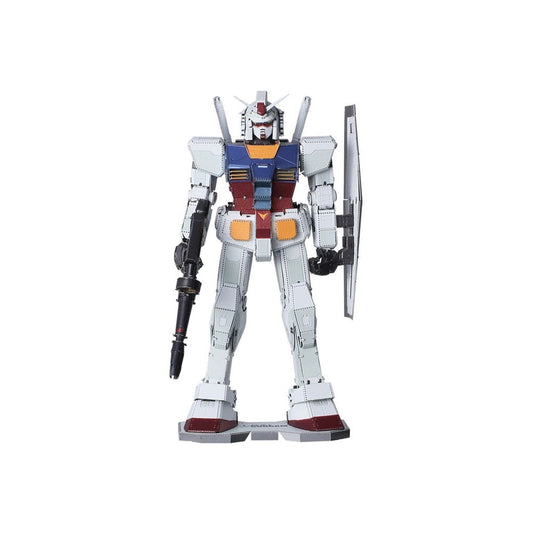 Mobile Suit Gundam Metallic Nano Puzzle Model Kit RX-78-2 12 cm   4905823220566
