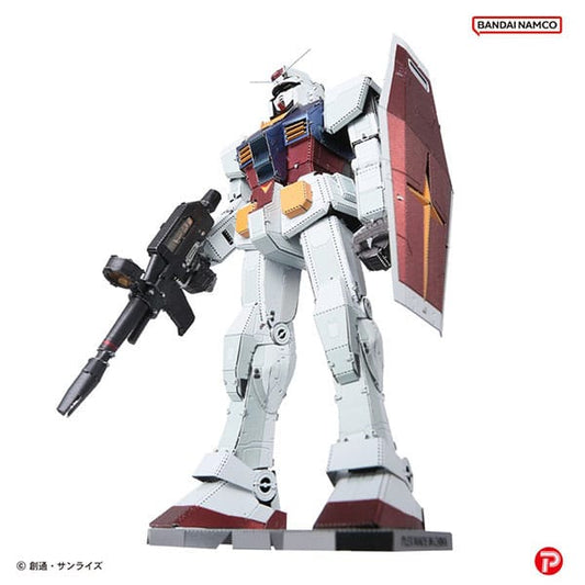 Mobile Suit Gundam Metallic Nano Puzzle Model Kit RX-78-2 12 cm   4905823220566