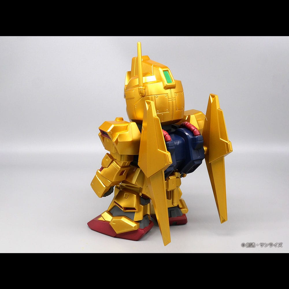 Mobile Suit Gundam Jumbo Sofbi Vinyl Figure Hyakushiki Gold Ver. 30 cm   4562182362452