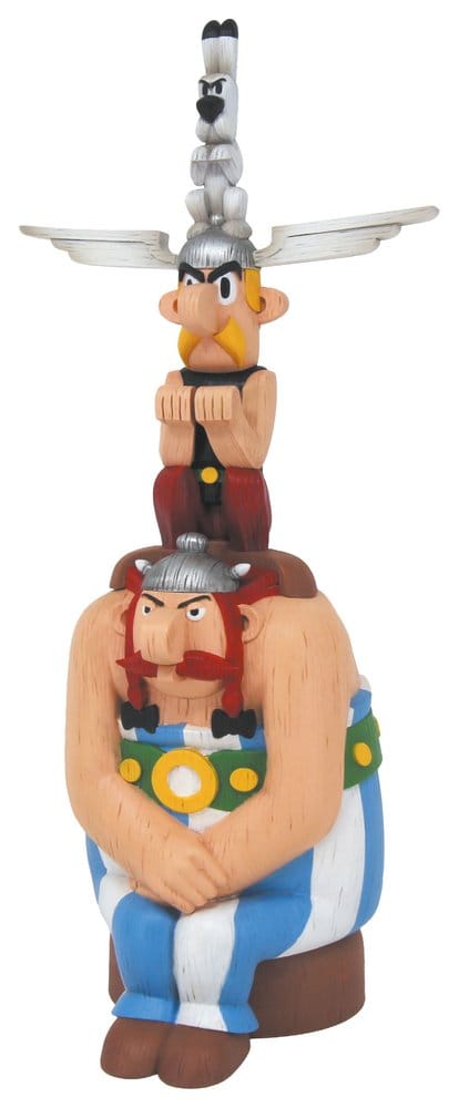 Asterix Resin Statue Totem Asterix, Obelix & Dogmatix 40 cm 3521320003696