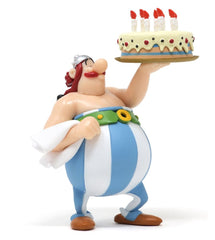 Asterix PVC Figure Obelix Happy Birthday 8.5 cm 3521320603148