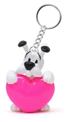 Asterix Keychain Dogmatix Pink Heart 3521320603322