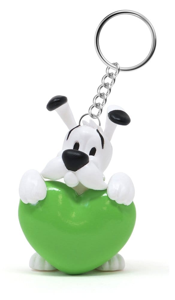 Asterix Keychain Dogmatix Green Heart 3521320603339