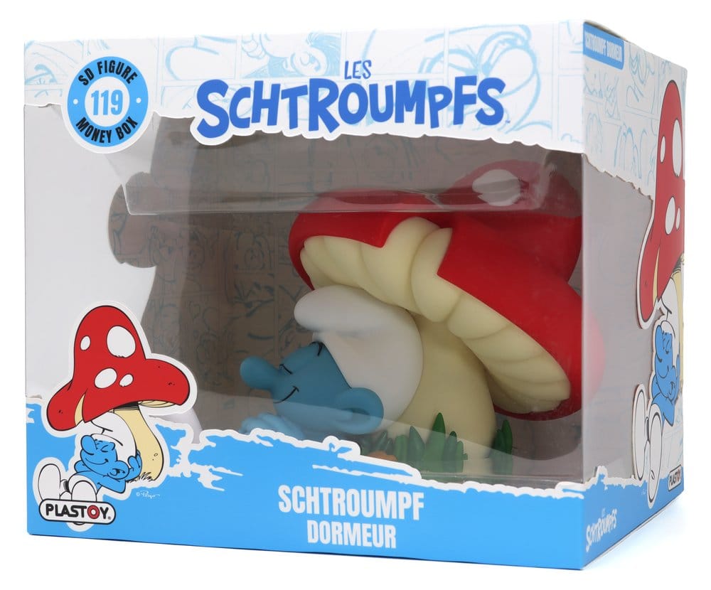 The Smurfs: Money Box Sleepy Smurf 16 cm 3521320803357