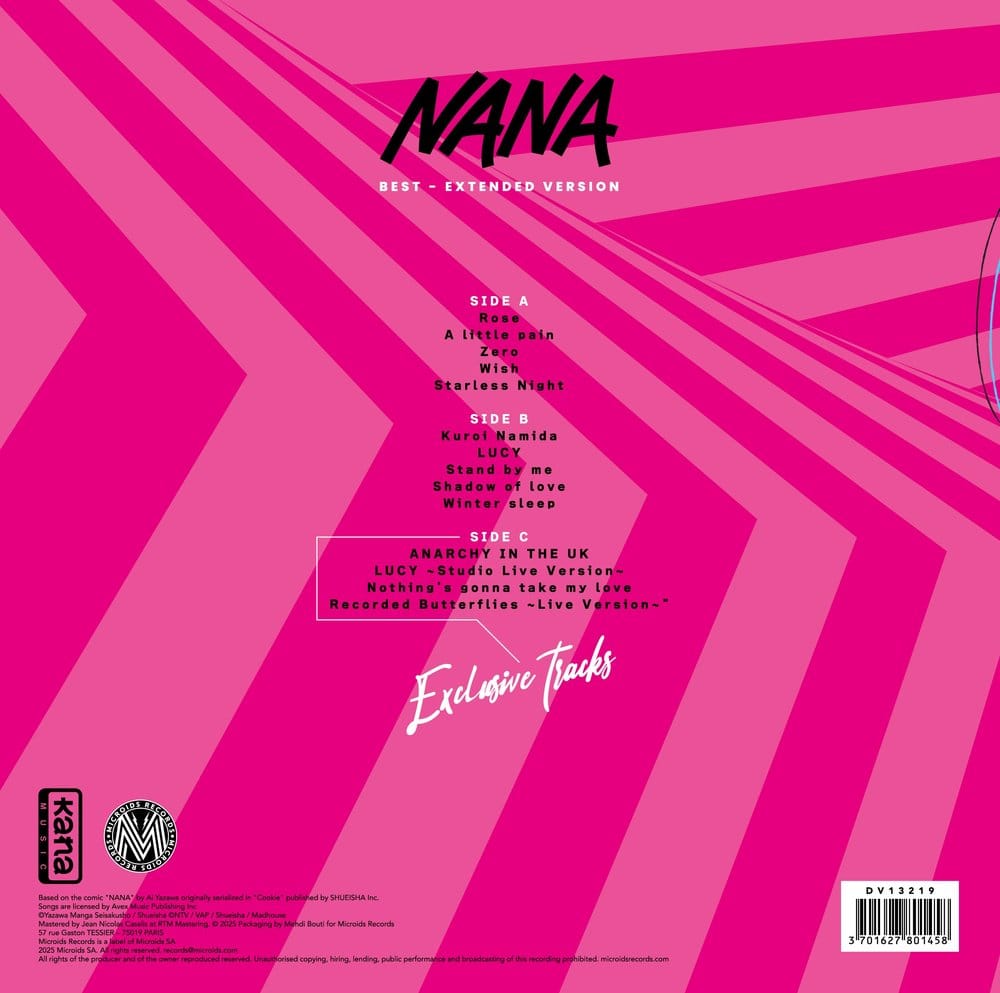 Nana Best Collection Vinyl 2 x LP Extended Version 3701627801458