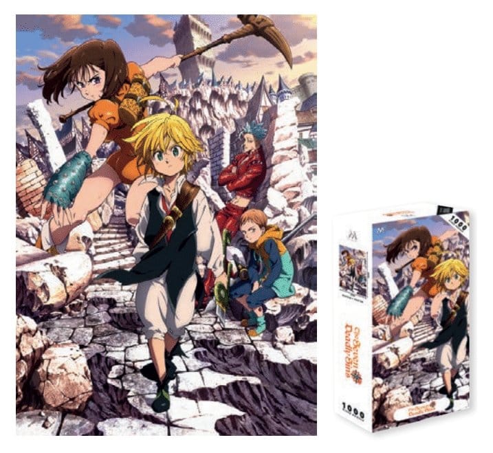 The Seven Deadly Sins: 1000-piece puzzle 3701627801663