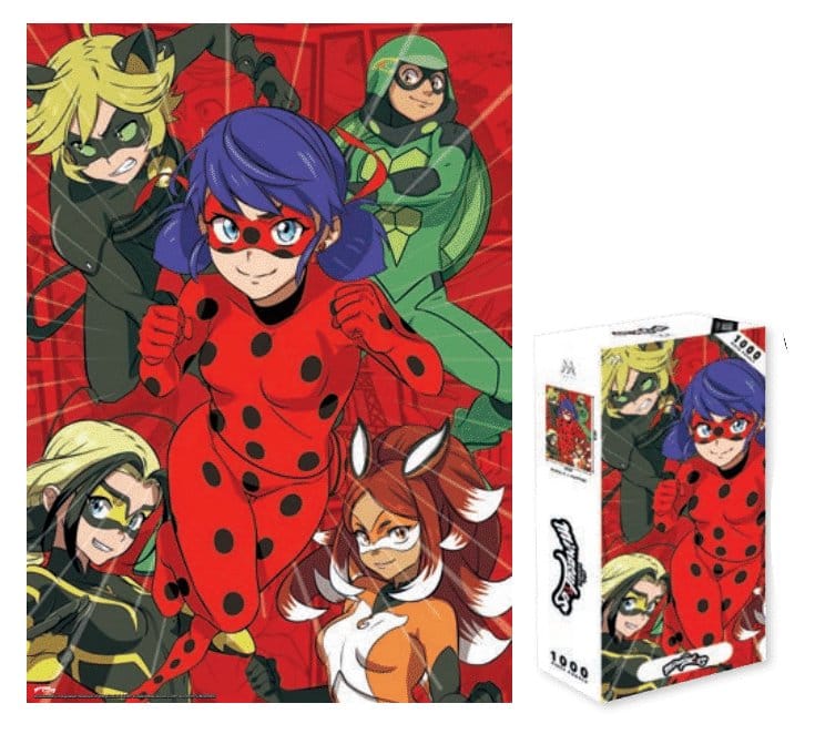 Miraculous (Manga Style): 1000-piece puzzle 3701627801861