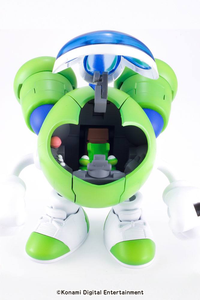 TwinBee Rainbow Bell Adventure Plastic Model Kit Gwinbee 10 cm 4582362382483
