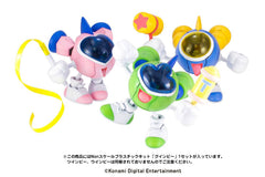 TwinBee Rainbow Bell Adventure Plastic Model Kit Gwinbee 10 cm 4582362382483