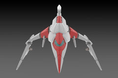Dariusburst CS Core Plastic Kit 1/144 Legend Silver Hawk 3F-1B Space Fighter 14 cm 4582362385262
