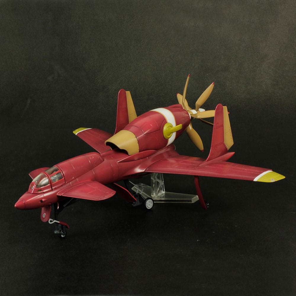 Royal Space Force: The Wings of Honnêamis Plastic Model Kit 1/72 Honneamise Oukoku Air Force Fighter Schira-DOW 3rd (Single Seat Type) 21 cm  4582362382001