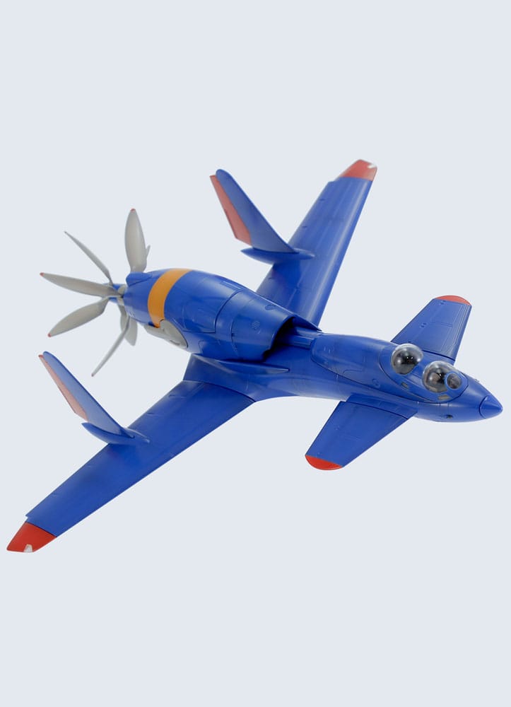 Royal Space Force: The Wings of Honnêamis Plastic Model Kit 1/72 Honneamise Oukoku Air Force Fighter Schira-DOW 3rd (Two-seater) 21 cm  4582362382155