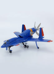 Royal Space Force: The Wings of Honnêamis Plastic Model Kit 1/72 Honneamise Oukoku Air Force Fighter Schira-DOW 3rd (Two-seater) 21 cm  4582362382155
