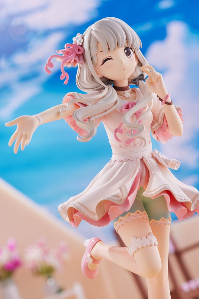 Idolmaster Cinderella Girls PVC Statue 1/7 Nagi HIsakawa [O-Ku-Ri-Mo-No Sunday ! ]+ 21 cm     4582362388928
