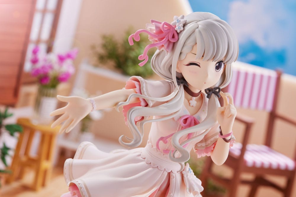 Idolmaster Cinderella Girls PVC Statue 1/7 Nagi HIsakawa [O-Ku-Ri-Mo-No Sunday ! ]+ 21 cm     4582362388928