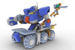Wolf Fang Sky Fang 2001 Plastic Model Kit TYPE04 Shinryu 10 cm 4582362388973
