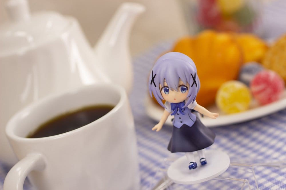 Is the Order a Rabbit? Bloom Plafia Plastic Model Kit Chino (Mini Figure set) 14 cm 4582362389765