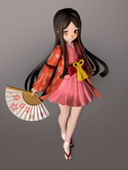 Suwahime Plafia Plastic Model Kit Suwahime (Mini Figure Set) 14 cm 4580843590051