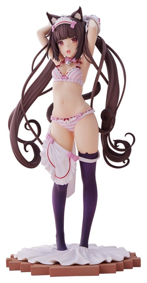 Nekopara PVC Figure 1/7 Chocola Dress up time 24 cm 4580843590129