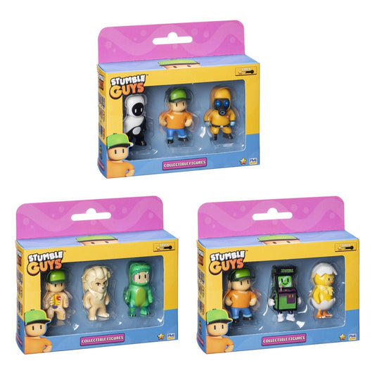 Stumble Guys: Wave 2 3-figure window box collectible figures assortment 7290120510166