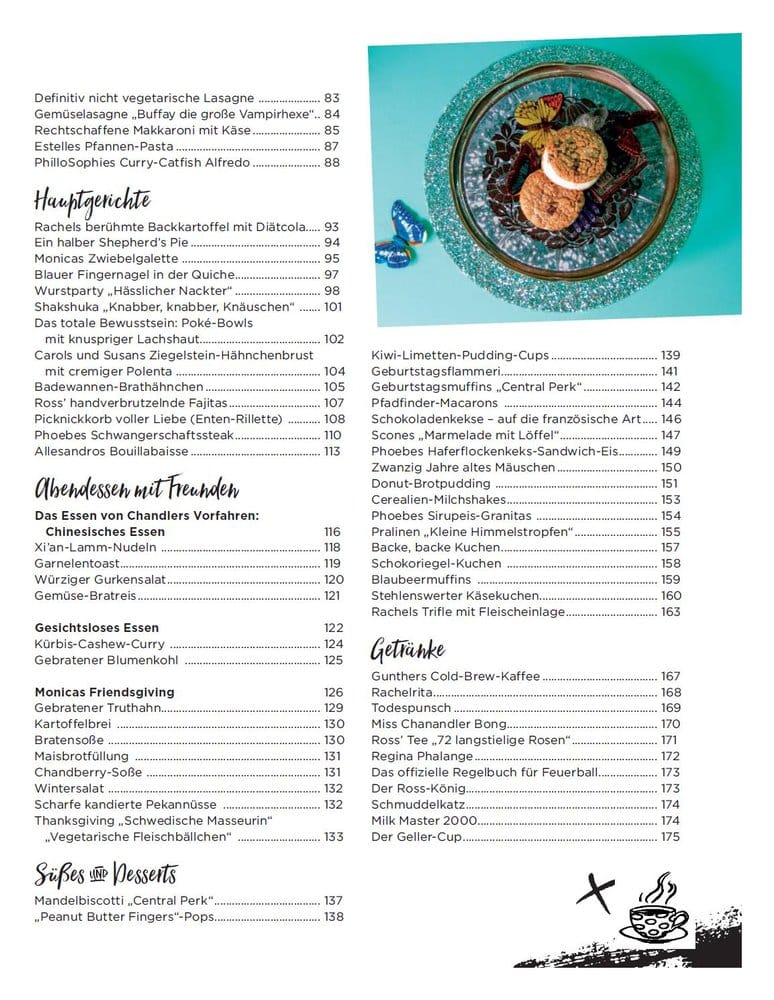 Friends - The TV Series: The Official Cookbook *German Version* 9783833239601