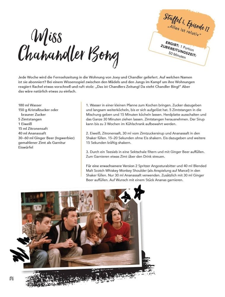 Friends - The TV Series: The Official Cookbook *German Version* 9783833239601