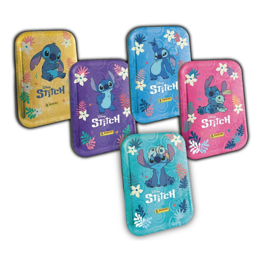 Stitch Super Scrapbook Trading Cards Pocket Tins Case (5) 8051708029086