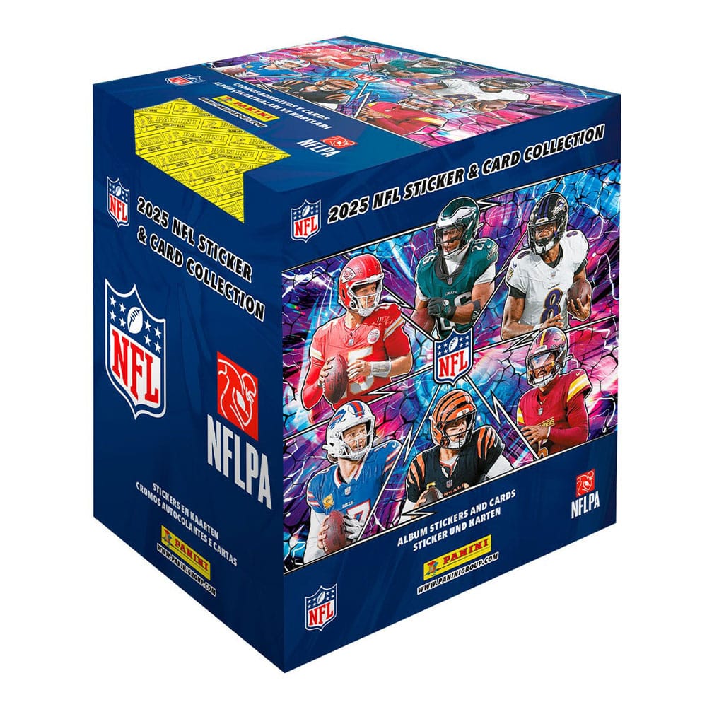 NFL 2025 Stickers Box (50) 8051708028539