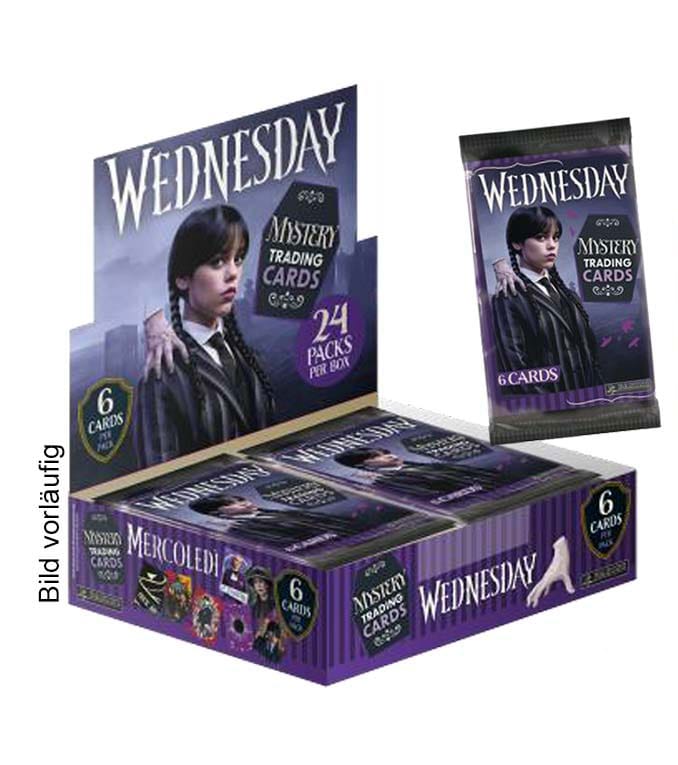 Wednesday Trading Cards Flow Pack Box (24) 8051708007428