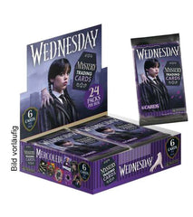 Wednesday Trading Cards Flow Pack Box (24) 8051708007428
