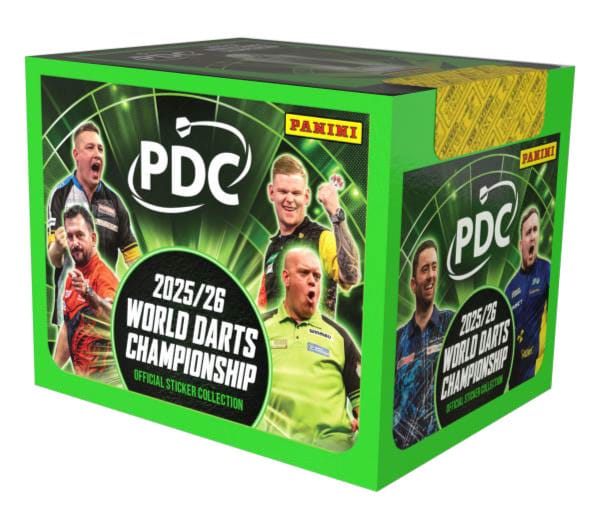 PDC World Darts Championship 2025/26 Stickers Box (36)  8051708030914