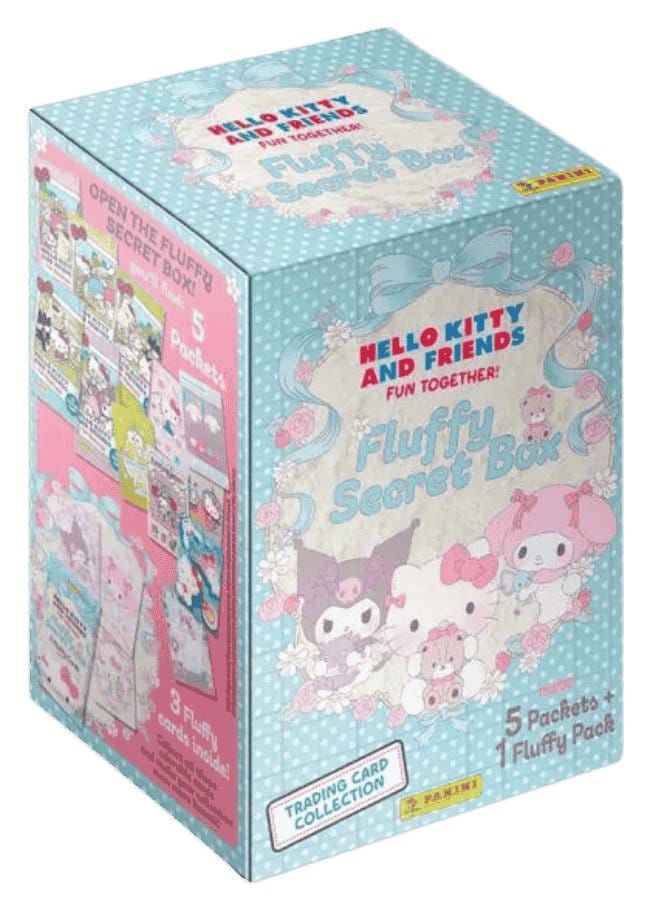 Hello Kitty and Friends Trading Cards Fluffy Secret Box 8051708027242