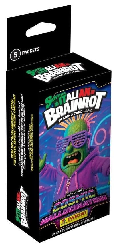 Italian Brainrot Trading Cards Serie 2 Eco-Blister *Englische Version*Italian Brainrot Trading Cards Series 2 Eco-Blister *English Version*Italian Brainrot Trading Cards Série 2 Eco-Blister *ANGLAIS*Italian Brainrot Trading Cards Serie 2 Eco-Blister *Edic 4143927510002