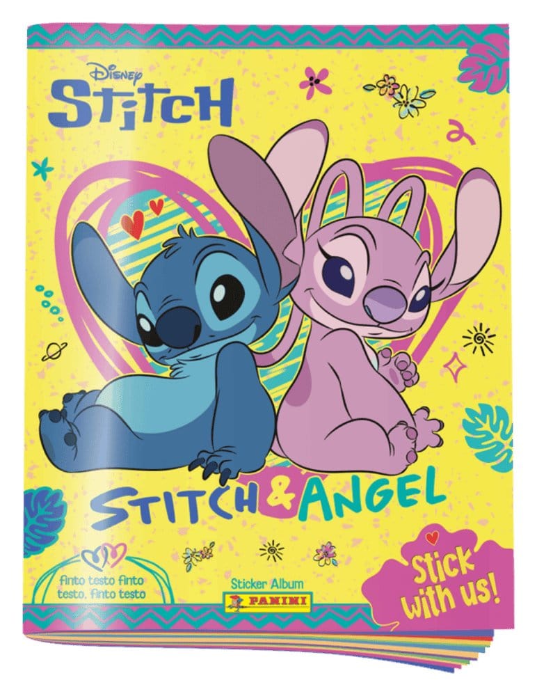 Stitch & Angel Sticker-Album *Deutsche Version*Stitch & Angel Sticker Album *German Version*Stitch & Angel Album de Stickers *ALLEMAND*Stitch & Angel Álbum de Cromos *Edición Alemana* 4193930103906