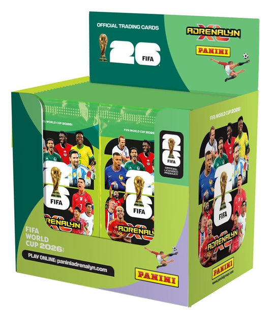 FIFA World Cup 2026 Trading Cards Flow Pack Box (50) 8051708029413