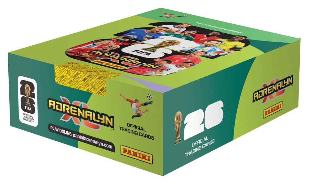 FIFA World Cup 2026 Adrenalyn XL Trading Cards Fatpack Box (10) 8051708032154