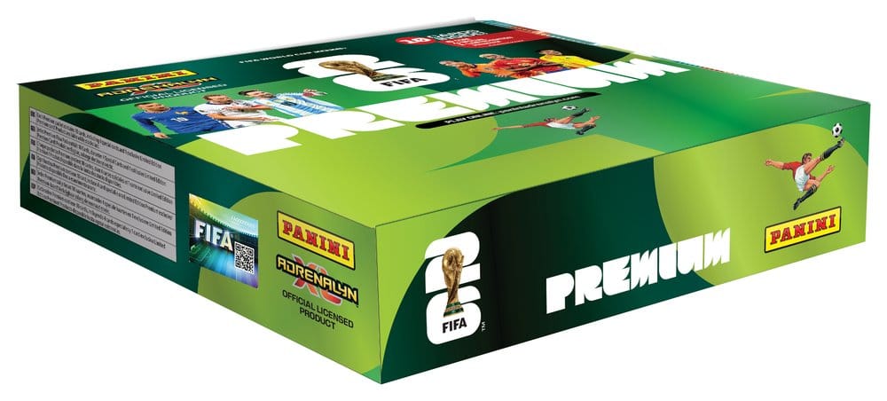 FIFA World Cup 2026 Trading Cards Premium Flow Pack Box (10) 8051708032185