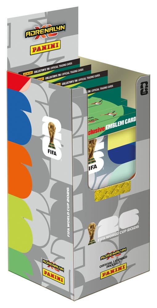 FIFA World Cup 2026 Trading Cards Pencil Tin (4) 8051708032246