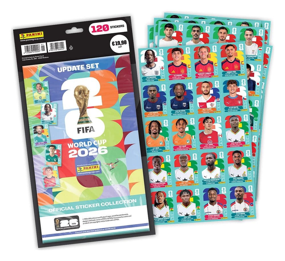 FIFA World Cup 2026 Sticker Collection Update Set 8051708038040