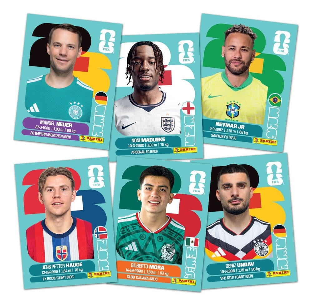 FIFA World Cup 2026 Sticker Collection Update Set 8051708038040