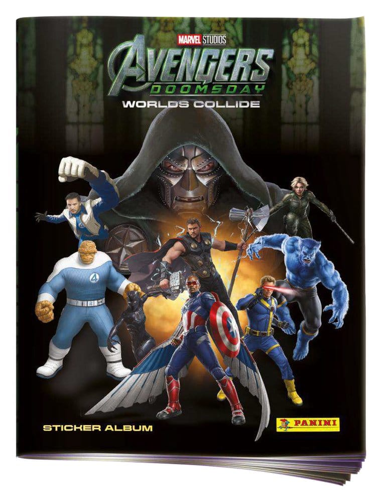 Avengers: Doomsday Sticker & Trading Card Collection Album *German Version* 4193991403502