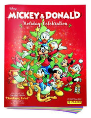 Mickey & Donald Holiday Celebration Sticker & Trading Card Collection Album *German Version* 4193985903506