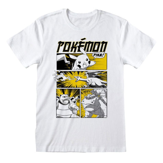 Pokemon T-Shirt Anime Style Cover Size S 5056463437230
