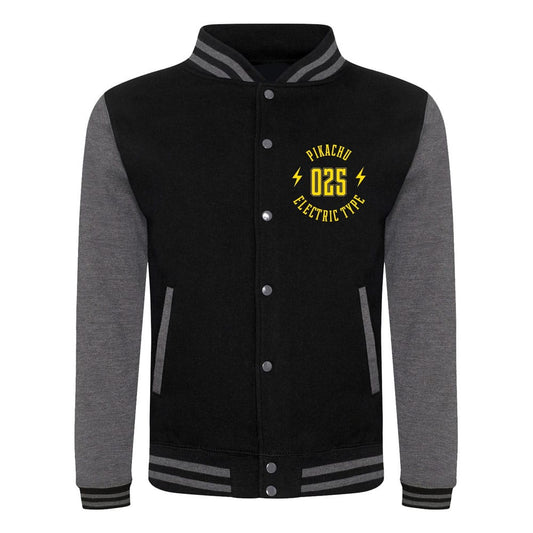 Pokemon Varsity Jacket Collegiate Pikachu Size S 5056599705999