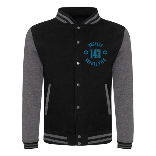 Pokemon Varsity Jacket Collegiate Snorlax Size S 5056599706095
