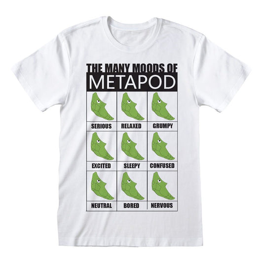 Pokémon T-Shirt Many Moods of Metapod Size XL 5056599730762